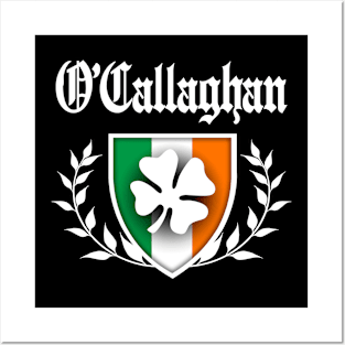 O'Callaghan Shamrock Crest Posters and Art